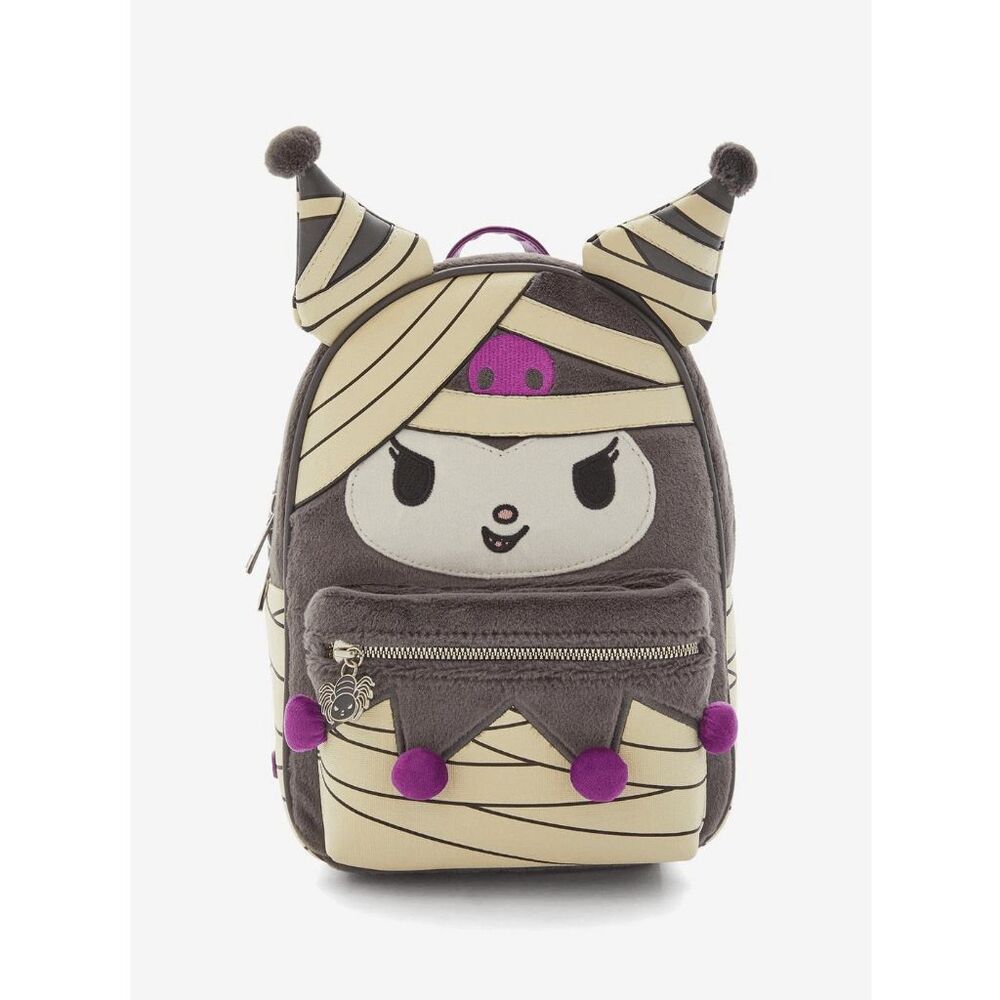Kuromi Mummy Figural Mini Backpack